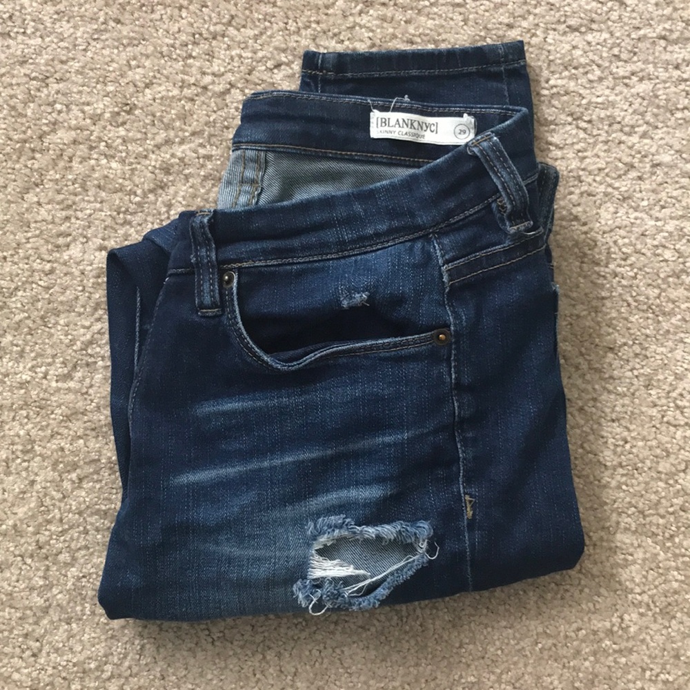 Distressed Blank NYC Jeans